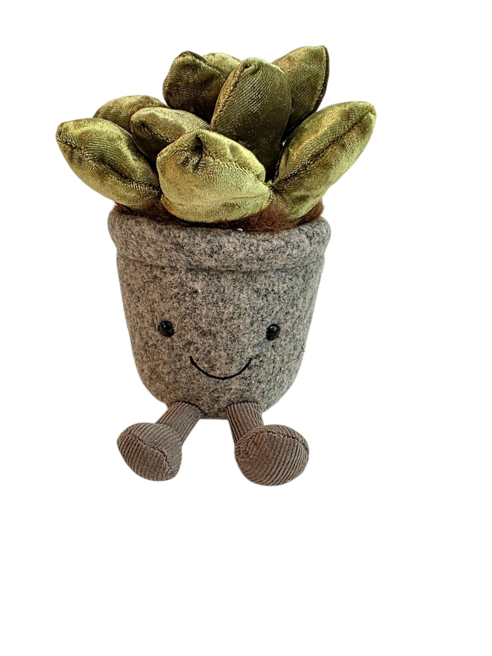 Jellycat Amuseables Silly Succulent Jade Retired 6" Succulent Garden Cute Plush